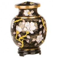 Minuet Cloisonne Miniature Urn