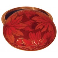 Fall Leaf Remeberance Jewelry Keepsake Dish