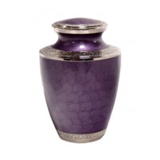 Mother of Pearl Purple Adult Cremation Urn for Holding Ashes