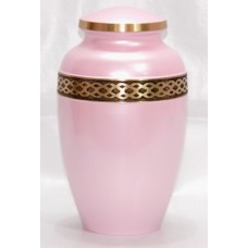 Pearl Pink Adult Cremation Urn for Holding Ashes