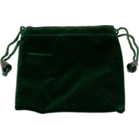 Green Velvet Bag for Keepsake Cremation Urns