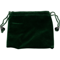 Green Velvet Bag for Keepsake Cremation Urns