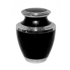 Mother of Pearl Black Medium Size Urn