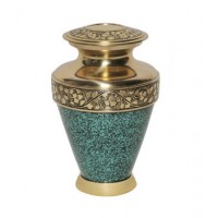 Green Patina Medium Urn