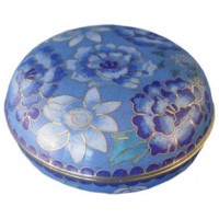 Azure Blue Remeberance Jewelry Keepsake Dish