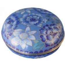 Azure Blue Remeberance Jewelry Keepsake Dish
