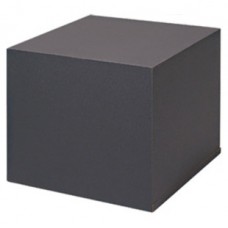 Gray Simplicity Wood Cube Urn for Holding Ashes