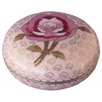 Dusty Rose Remeberance Jewelry Keepsake Dish