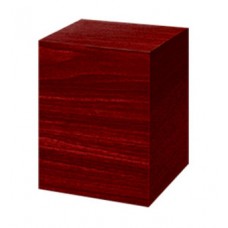Dark Brown Fiberboard Box Style Cremation Urn