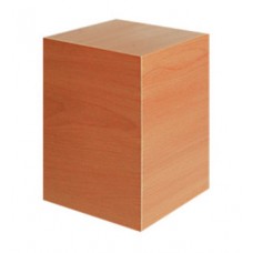 Light Brown Fiberboard Box Style Cremation Urn Box (S)