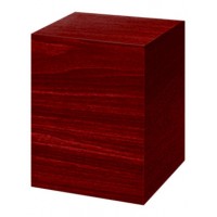 Dark Brown Fiberboard Box Style Cremation Urn Box (L)