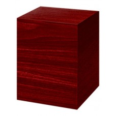 Dark Brown Fiberboard Box Style Cremation Urn Box (L)