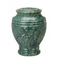Green Earth Marble Medium Urn
