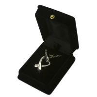 Dolphin Silver Cremation Pendant