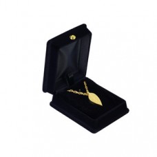 Gold Leaf Cremation Urn Pendant Jewelry