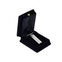 Silver Bar Cremation Urn Pendant Jewelry