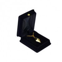 Gold Diamante Cremation Urn Pendant Jewelry