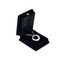 Silver Ring Cremation Urn Pendant Jewelry
