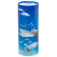 Dove Ashes Scattering Tube - 12.5"H