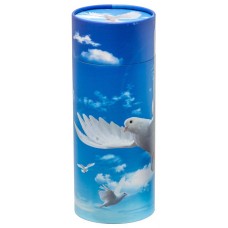 Dove Ashes Scattering Tube - 12.5"H