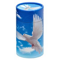 Dove Ashes Scattering Tube Mini - 5.5"H