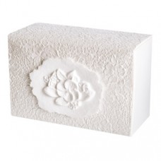Floral Biodegradable Water Burial Urn Light Colored Box