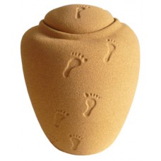 Oceane Sand Adult Cremation Urn for Holding Ashes Water Burial - Biodegradable