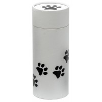 Pawprint Ashes Scattering Tube - 10"