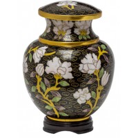 Minuet Medium Cloisonne Urn for Holding Cremains