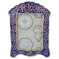 Royal Blue Remembrance Frame (sq.)