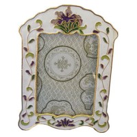 Cross - Blue, Silver, and White Cremation Pendant