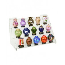 15-Piece Set Of Cloisonne Urn for Holding Cremains Miniature