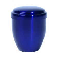 Metal Royal Blue Keepsake Cremation Urn