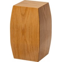 Sepia Arrondi Wooden Adult Cremation Urn for Holding Ashes