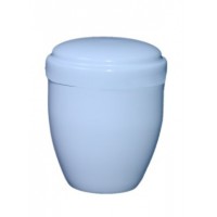 Metal White Keepsake Cremation Urn