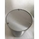Stainless Steel Sleek/Seamless Cylinder Adult Cremation Urn