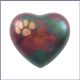 Raku Heart Pet Cremation Urn Keepsake -  - 2898H