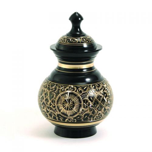 Timeless Black Pet Cremation Urns - Small -  - 2512B
