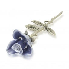Lavender Rose Stem Cremation Urn Keepsake
