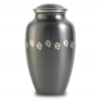 Classic Slate Pet Paw Urns - Large