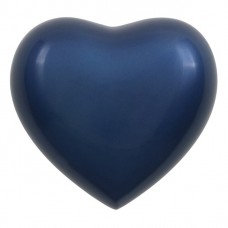 Arielle Heart Urn - Sky Blue
