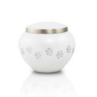 Extra Small Odyssey Pet Urns - Pearl