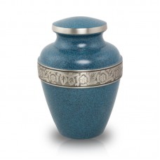 Evening Blue Avalon Cremation Urn - Medium