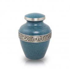 Evening Blue Avalon Cremation Urn - Small