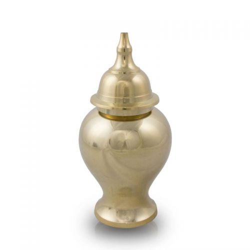 Shiny Brass Pet Urn - Small -  - 4065M