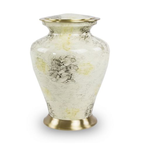 Glenwood White Cremation Urn - Large -  - 4500L