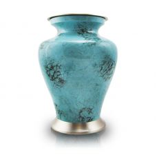 Glenwood Blue Cremation Urn - Large