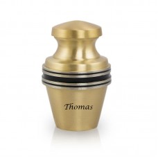 Grecian Bronze Cremation Urn Keepsake