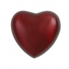 Crimson Heart Cremation Urn Keepsake