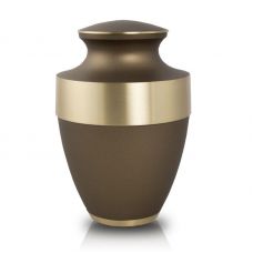 Lineas Bronze Cremation Urn